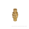 Factory supply types of brass fire hose couplings